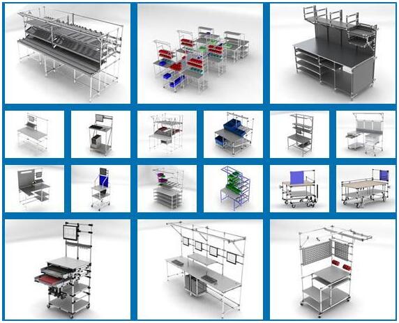 Lean tube workstations Improve Project